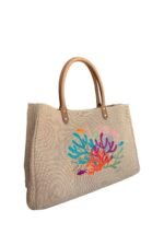 Renkli Mercan Omuz Çantası - Görsel 2