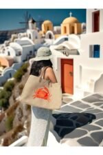 Kırmızı Yengeç Omuz Çantası