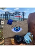 Kirpikli Göz Sax Omuz Çantası