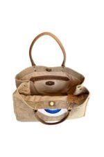 Kirpikli Göz Sax Omuz Çantası - Görsel 5