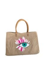 Tüylü Göz Omuz Çantası - Görsel 2