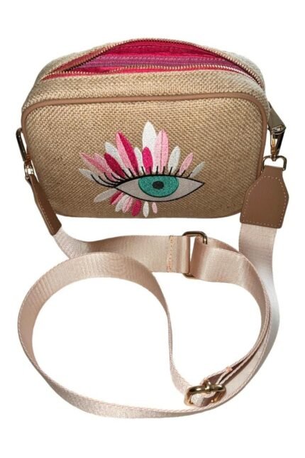 Tüylü Göz Çapraz Çanta