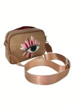 Tüylü Göz Çapraz Çanta - Görsel 2