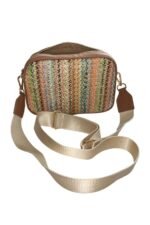 Hasır Bej Çapraz Çanta