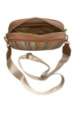 Hasır Bej Çapraz Çanta - Görsel 3