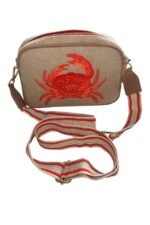 Kırmızı Yengeç Çapraz Çanta