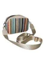 Turkuaz Hasır Çapraz Çanta - Görsel 2