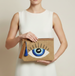 Kirpikli Göz Clutch 30*20 - Görsel 2