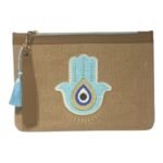 Fatma Ana Turkuaz Clutch 30*20 - Görsel 3