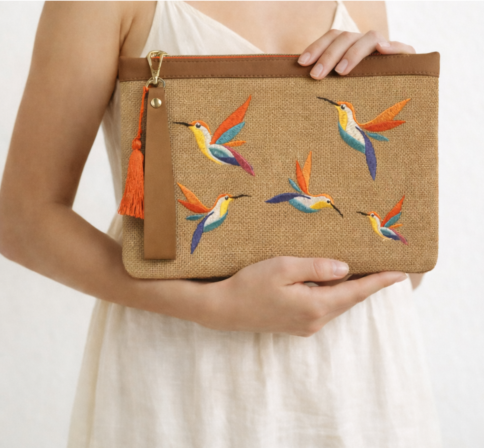 TROPİKAL KUŞLAR Tropikal Kuşlar Clutch 30*20 - Görsel 1