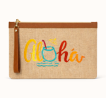 Tropik Aloha  Jüt Clutch  32*22 cm
